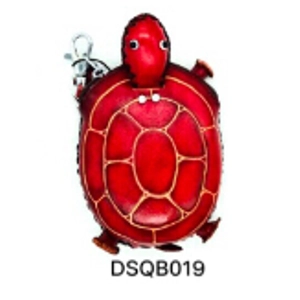 019 Turtle Leather Coin Purse Ocean DSQB019
