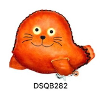 282 Sealion Leather Coin Purse Ocean DSQB282