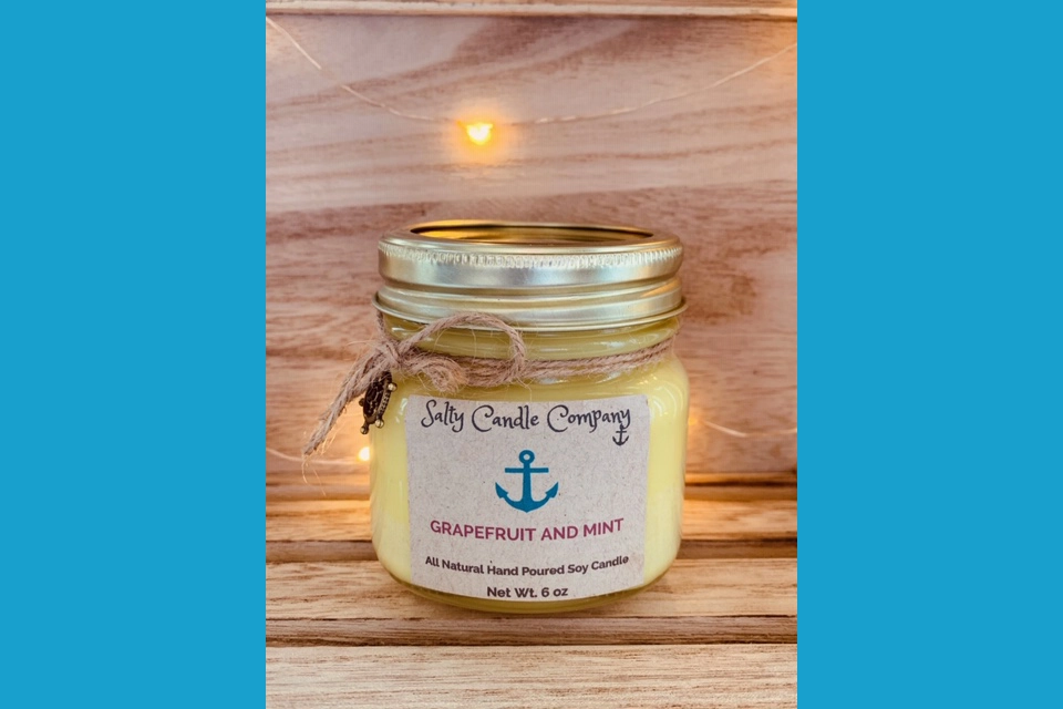 Grapefruit and Mint 6oz Jar