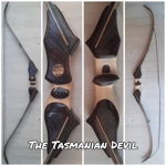 The Tasmanian Devil Take-down Recurve Bow