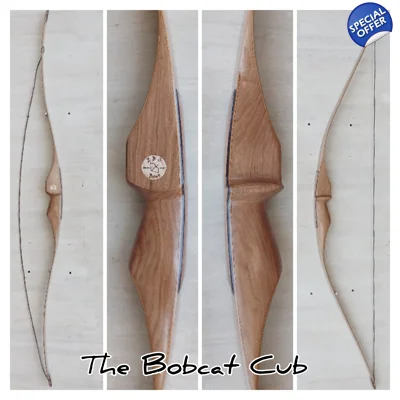The Bobcat Cub reflex deflex longbow