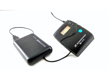 Sennheiser DC2, USB battery adapter, AA battery mount, buck converter for Sennheiser,G4,G3