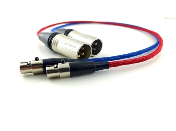Zoom TXF-8, Breakout cable, TA3 to XLR/Braided sleeve