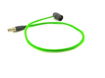 TA3 to XLR Low-profile/Break out cable TA3 (mini xlr) to XLR
