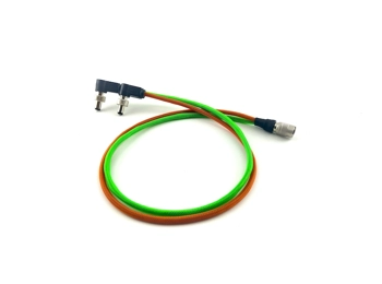 Lectrosonics PS 220A, dual LZR, Twin Plug, Right Angle / Dc Power cable