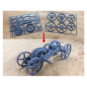 Wind Up Car Card - Kit