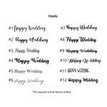 Set of 2 Mr Mrs Heart Shaped Marble Coasters