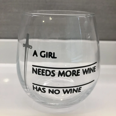 Game of Thrones Inspired Wine Glass