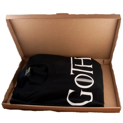 Goth T-Shirt: Game of Thrones Inspired, Distressed Print