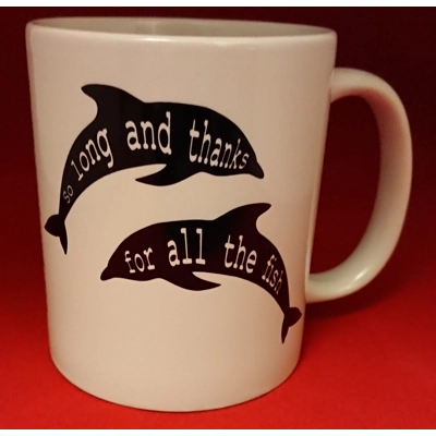 Hitchhiker's Guide to the Galaxy mugs