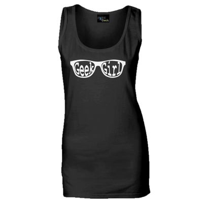 Geek Girl Vest Top