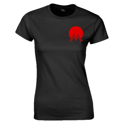Magrathea Logo Ladies Top: Hitchhikers Guide Geek Shirt