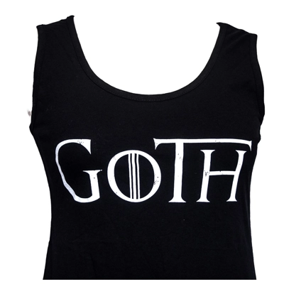 Goth Vest Top