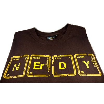 Nerdy Periodic Table T-Shirt: Geeky Science Gift