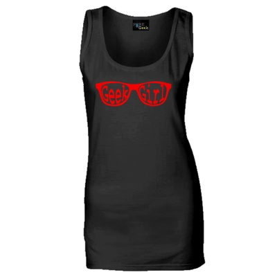 Geek Girl Vest Top