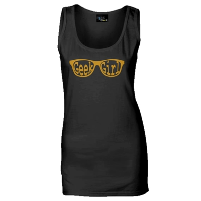 Geek Girl Vest Top