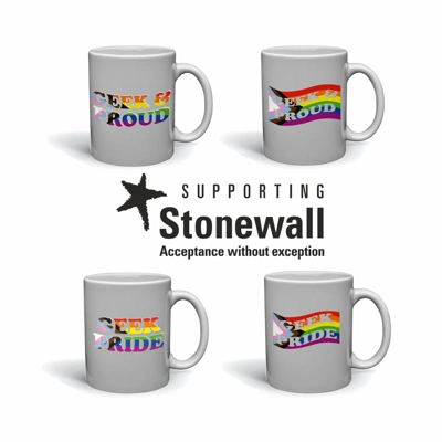 Geek & Proud / Geek Pride Progress Flag Mug