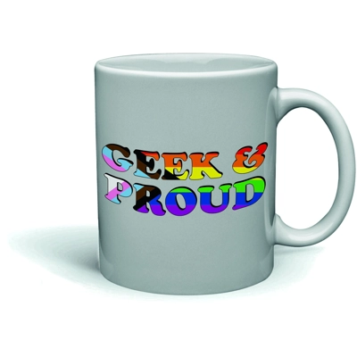 Geek & Proud / Geek Pride Progress Flag Mug