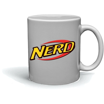 Nerd Nerf Pure Geek mug