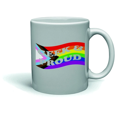 Geek & Proud / Geek Pride Progress Flag Mug