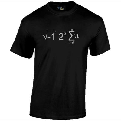 Pure Geek Maths I ate all the pies tee