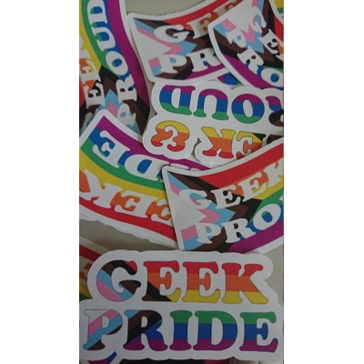 Geek & Proud / Geek Pride 14 Sticker pack