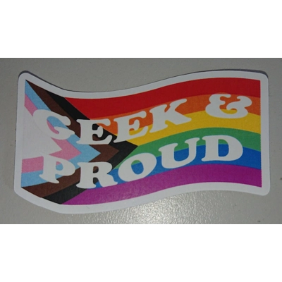 Geek & Proud / Geek Pride 14 Sticker pack