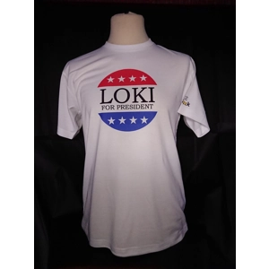Pure Geek: Loki for President unisex t-shirt