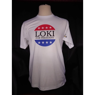 Pure Geek: Loki for President unisex t-shirt