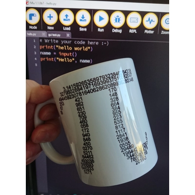 Pi Lovers Mug by Pure Geek