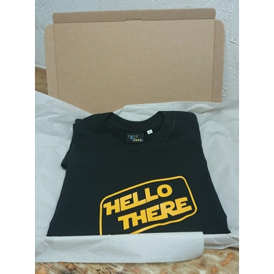 Pure Geek Designs "Hello There" tee shirt, Obi-Wan Kenobi Iconic Saying