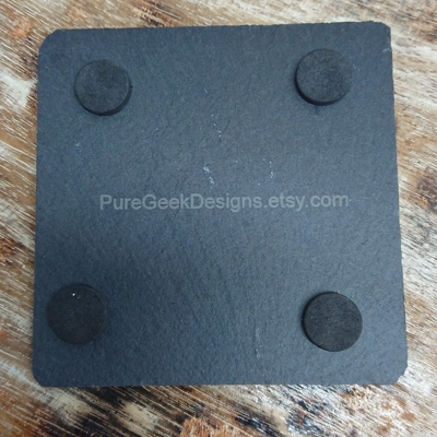 Supernatural inspired Slate Coasters