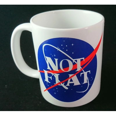 Pure Geek, Not Flat mug