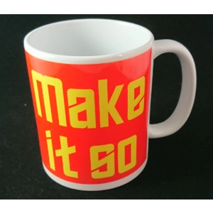 Make it so mug by Pure Geek