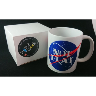 Pure Geek, Not Flat mug