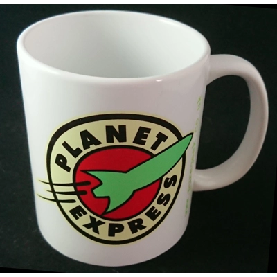 Bender x Planet Express Futurama mug