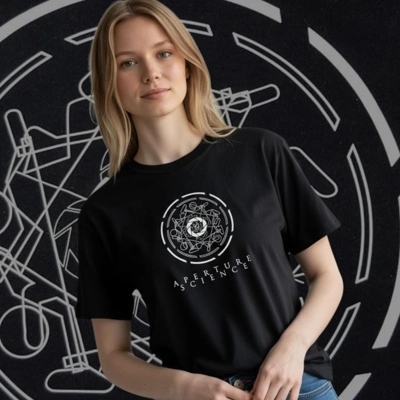 Aperture Science T-Shirt by Pure Geek