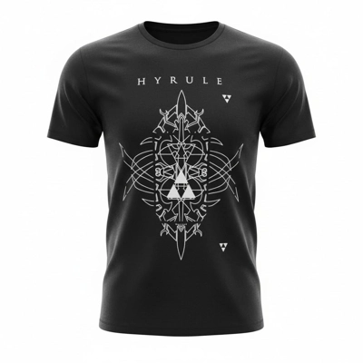 HYRULE geometric T-shirt by Pure Geek