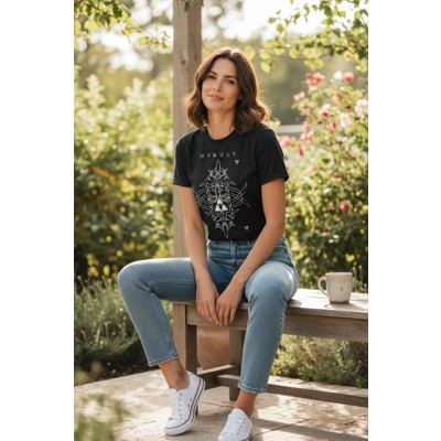 HYRULE geometric T-shirt by Pure Geek