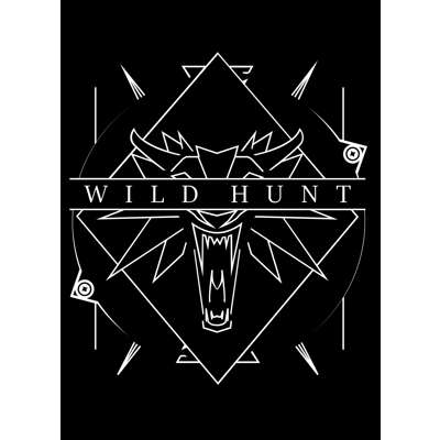 Wild Hunt Wolf T-Shirt by Pure Geek