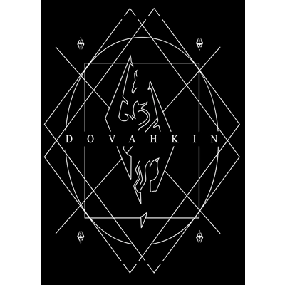 DOVAKHIN Dragon born T-Shirt by Pure Geek