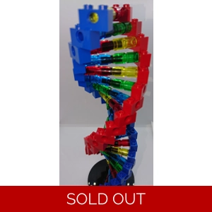 LEGO Deoxyribonucleic Acid (DNA) model LEGO Deoxyribonucleic Acid (DNA) model
