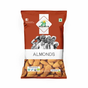 *Organic Almonds 100gm *Organic Almonds 100gm