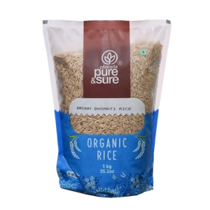 Organic Brown Basmati Rice 1kg