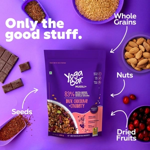 Dark Chocolate & Cranberry Muesli 400gm