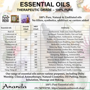 Essential oils