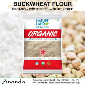 Organic Buckwheat Flour 500gm