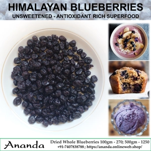 Himalayan Blueberries 100gm