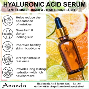 Hyaluronic Acid Serum 30ml