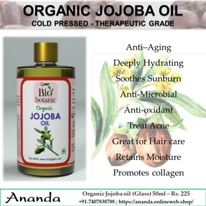 Organic Jojoba oil 50ml Organic Jojoba oil 50ml